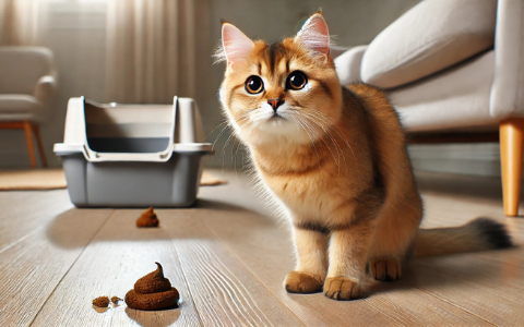 why is my cat pooping on the floor